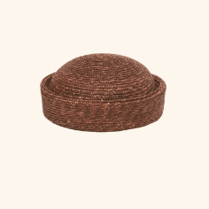 Nauti Hat in Terracota Straw - Chapéu Nautico em Palha Terracota