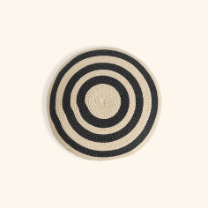 Le Jeanne Rayure: Stripes in Motion Natural Straw