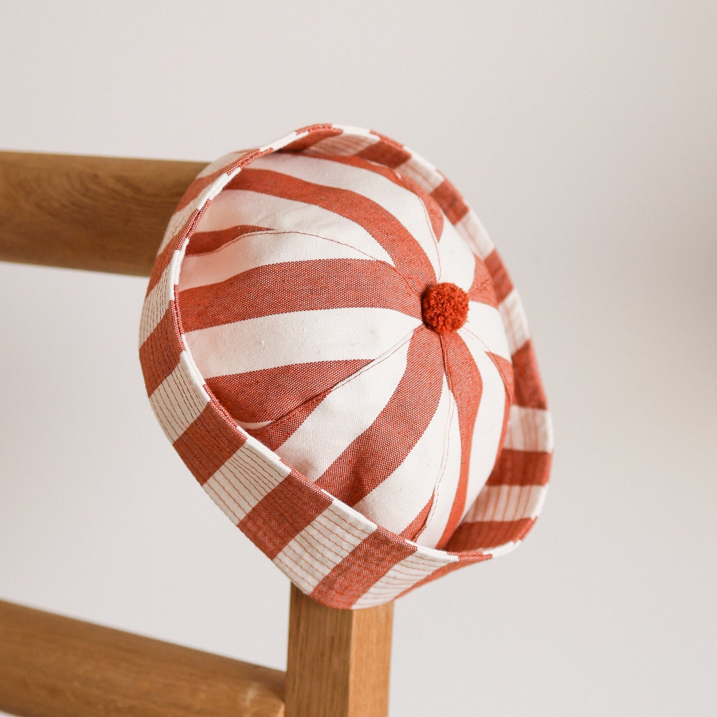 Petit Pipa Sailor Hat Terracota sripes