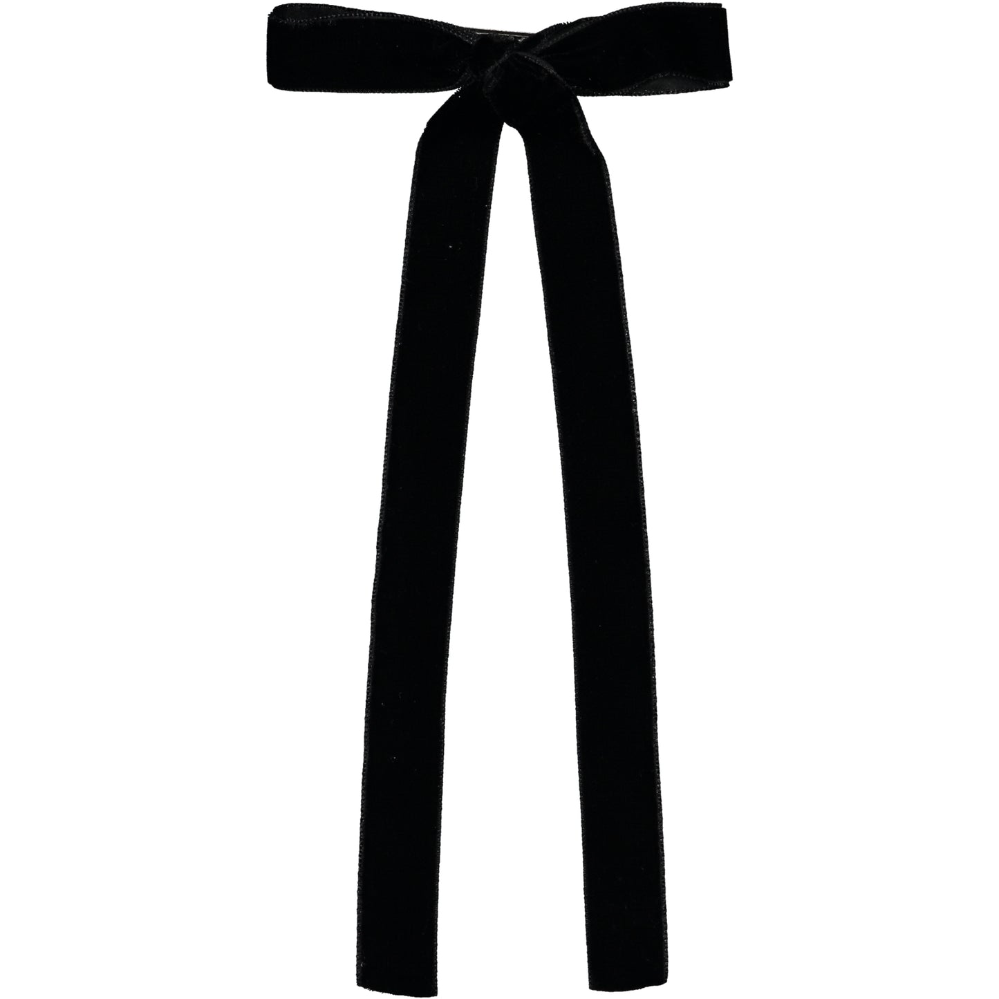 Laço Helena em Veludo Preto