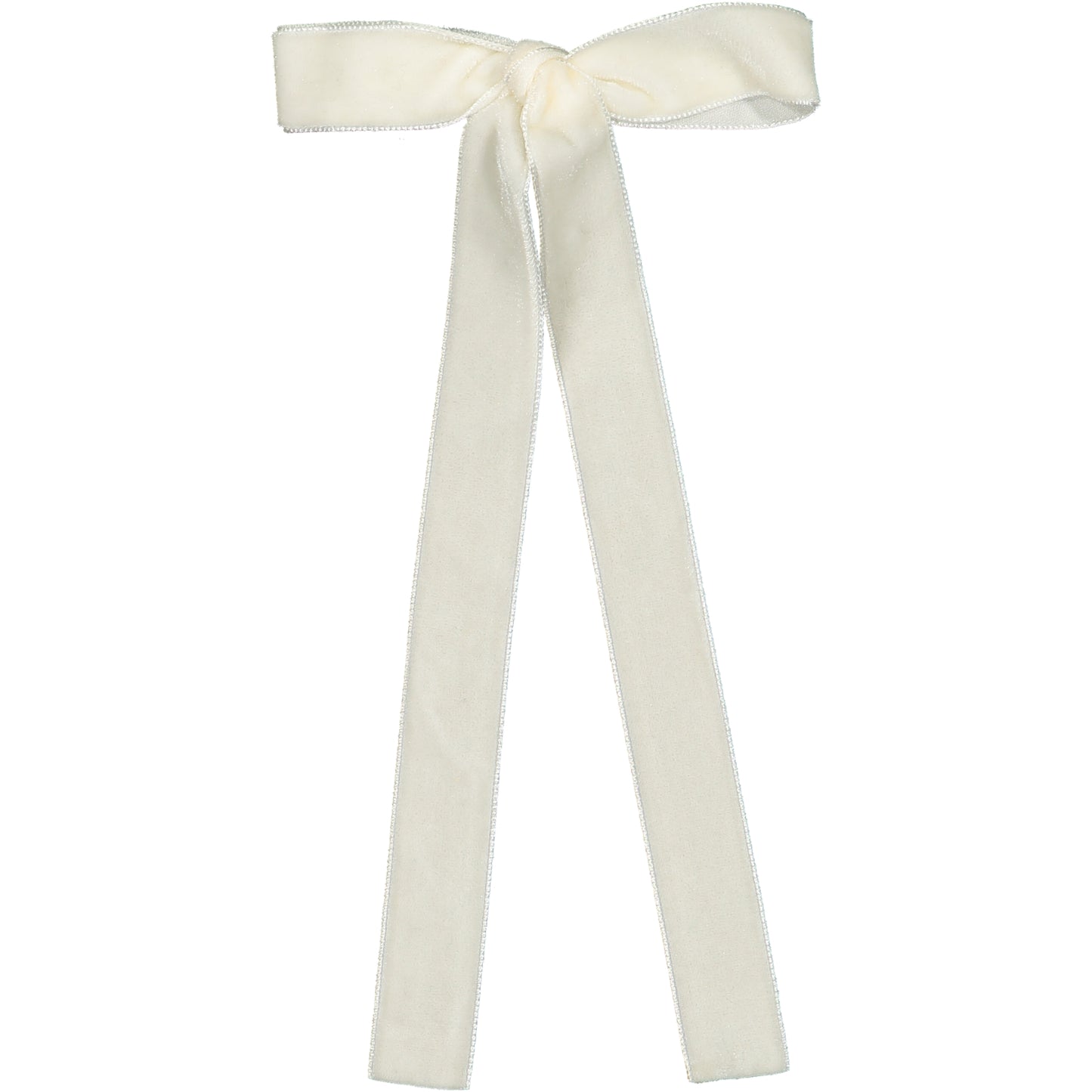 Laço Helena em Veludo Off-White