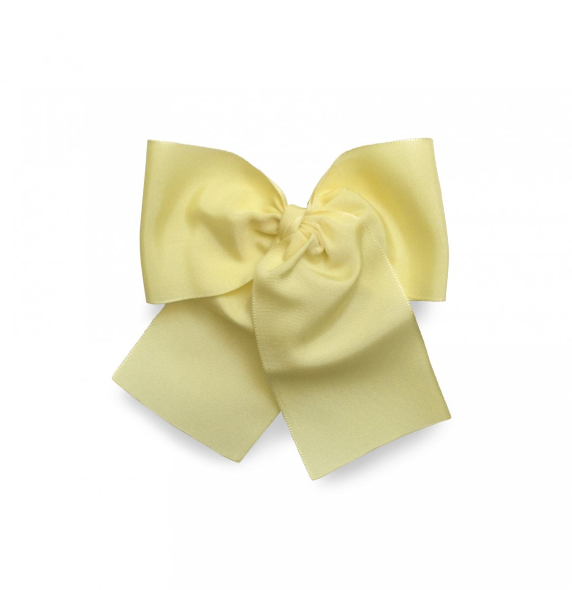 Laço Básico Amarelo Pastel