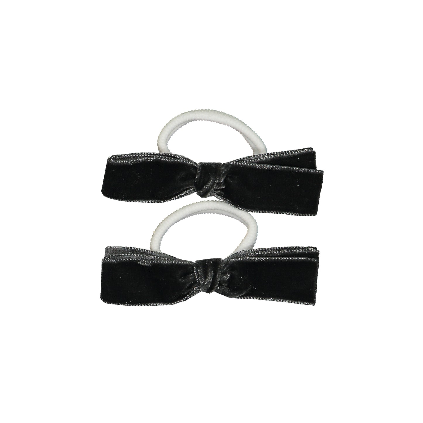 Pack de Laços Veludo Cinzento Escuro