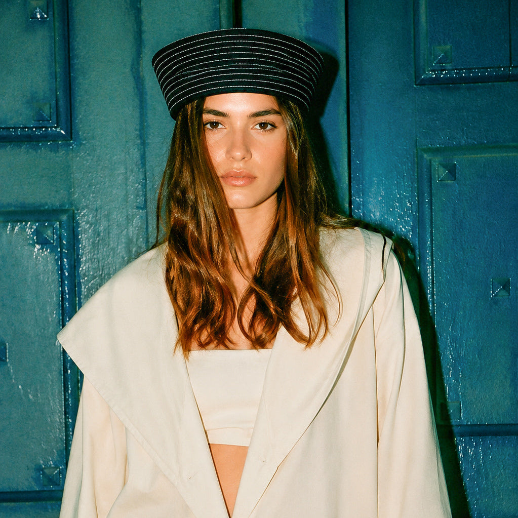 Pipa sailor hat in Black
