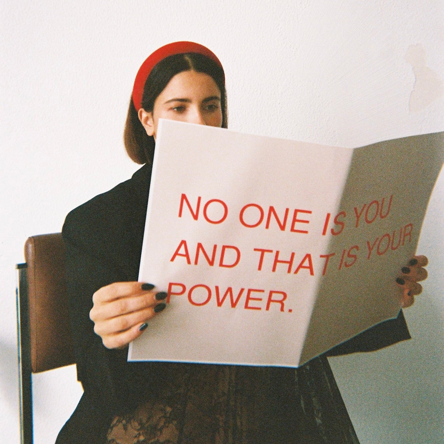 Bandolete Kate em Veludo Encarnado