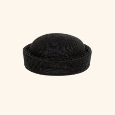 Nauti Hat in Black Straw - Chapéu Nautico em Palha Preta