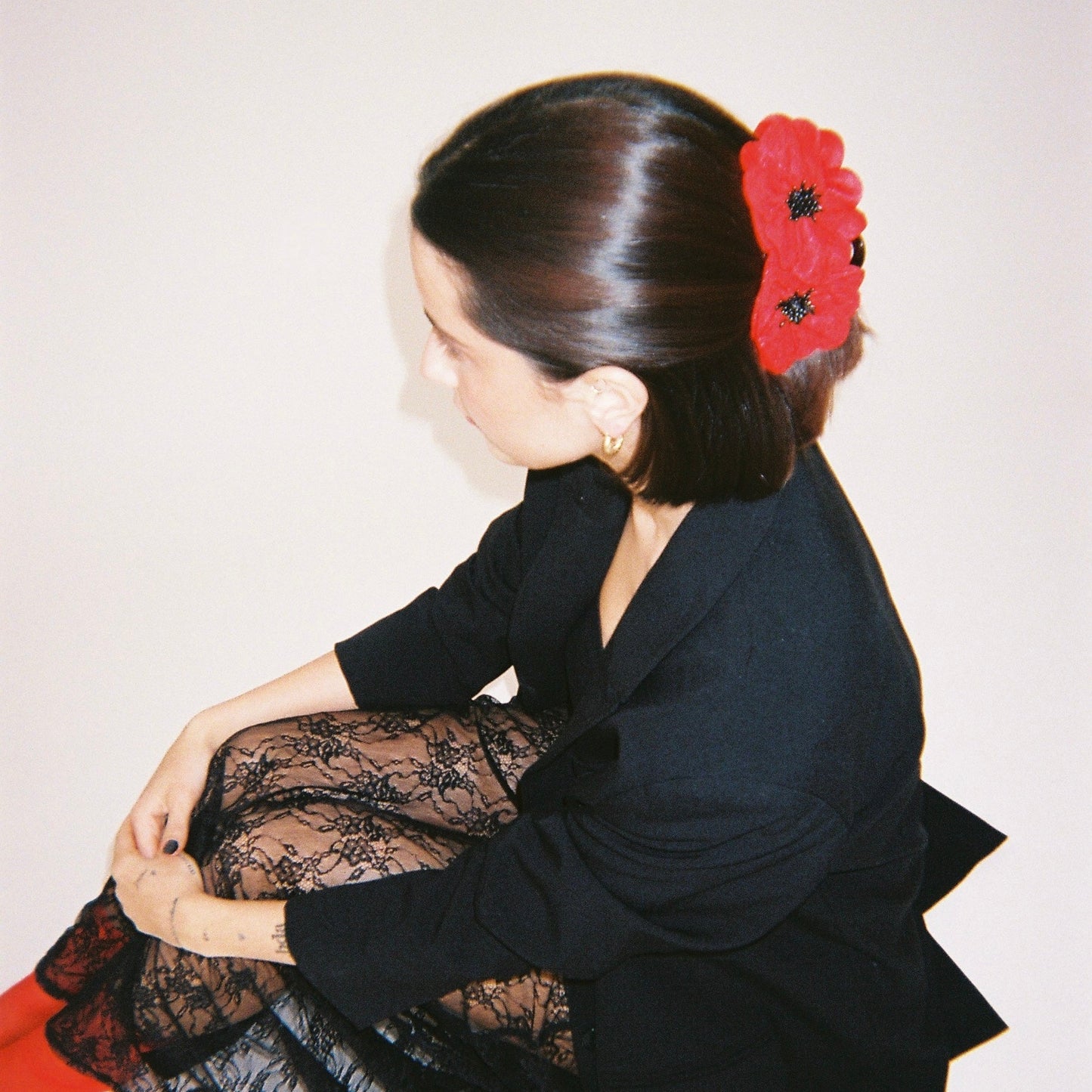 Mola Poppy em Encarnado