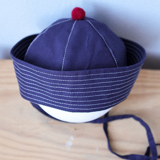Petit Pipa Sailor Hat Sailor blue