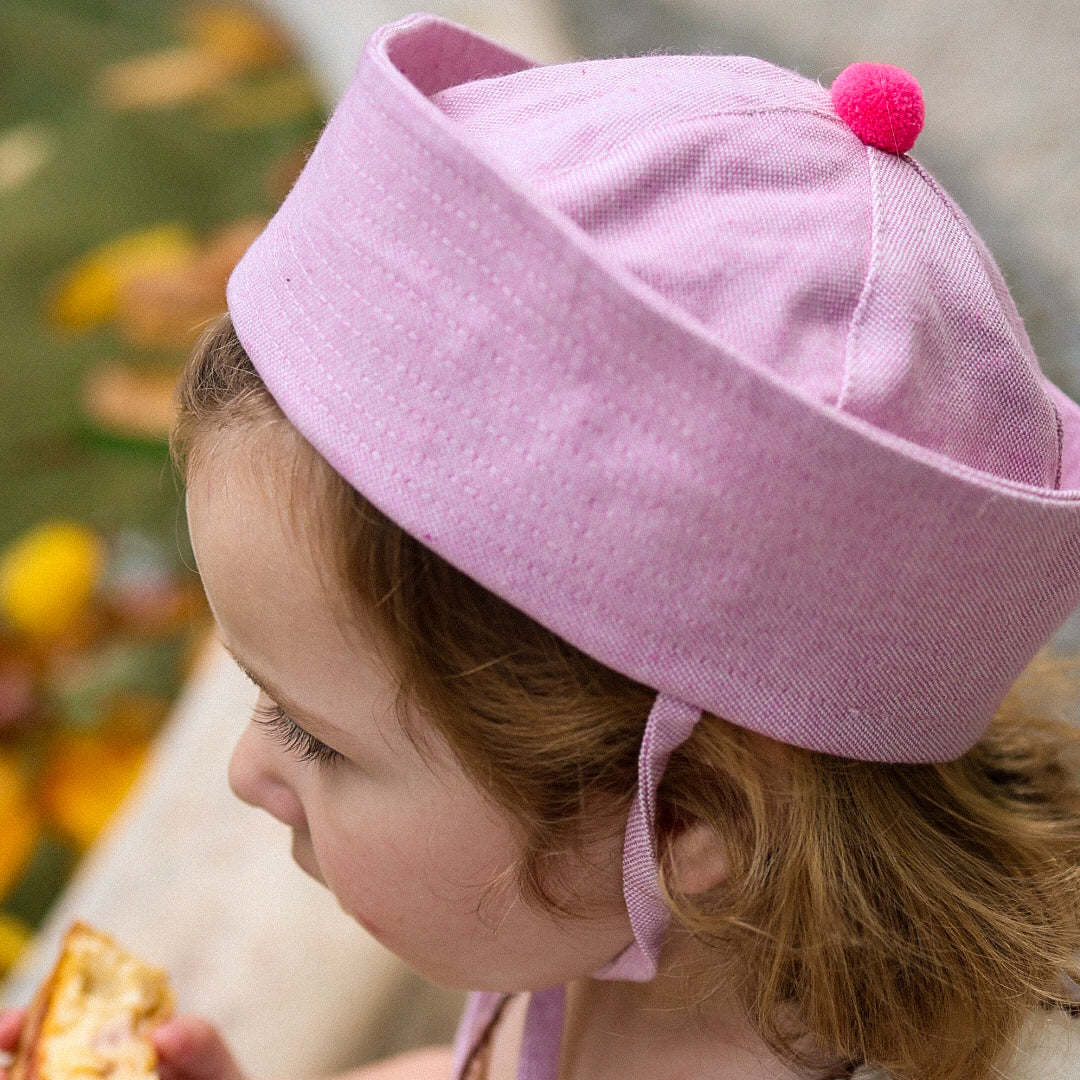 Petit Pipa Sailor Hat Matilda in Pink
