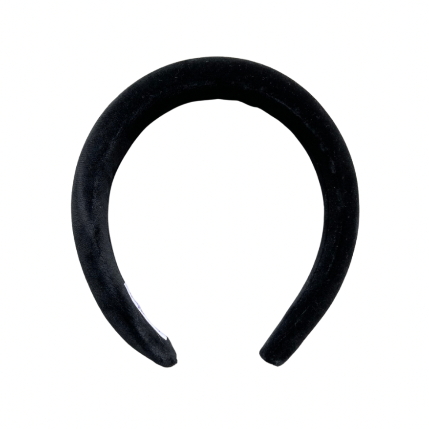 Bandolete Kate em Veludo Preto