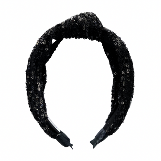 Bandolete Olívia Lantejoulas em Preto