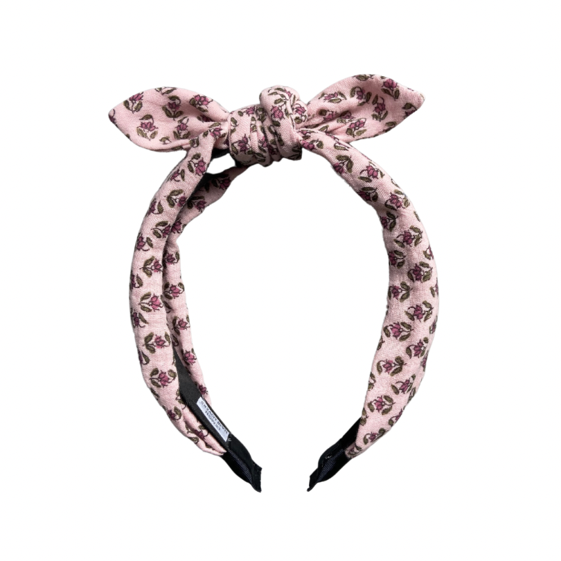 Bandolete Bunny Flores Cor-de-Rosa