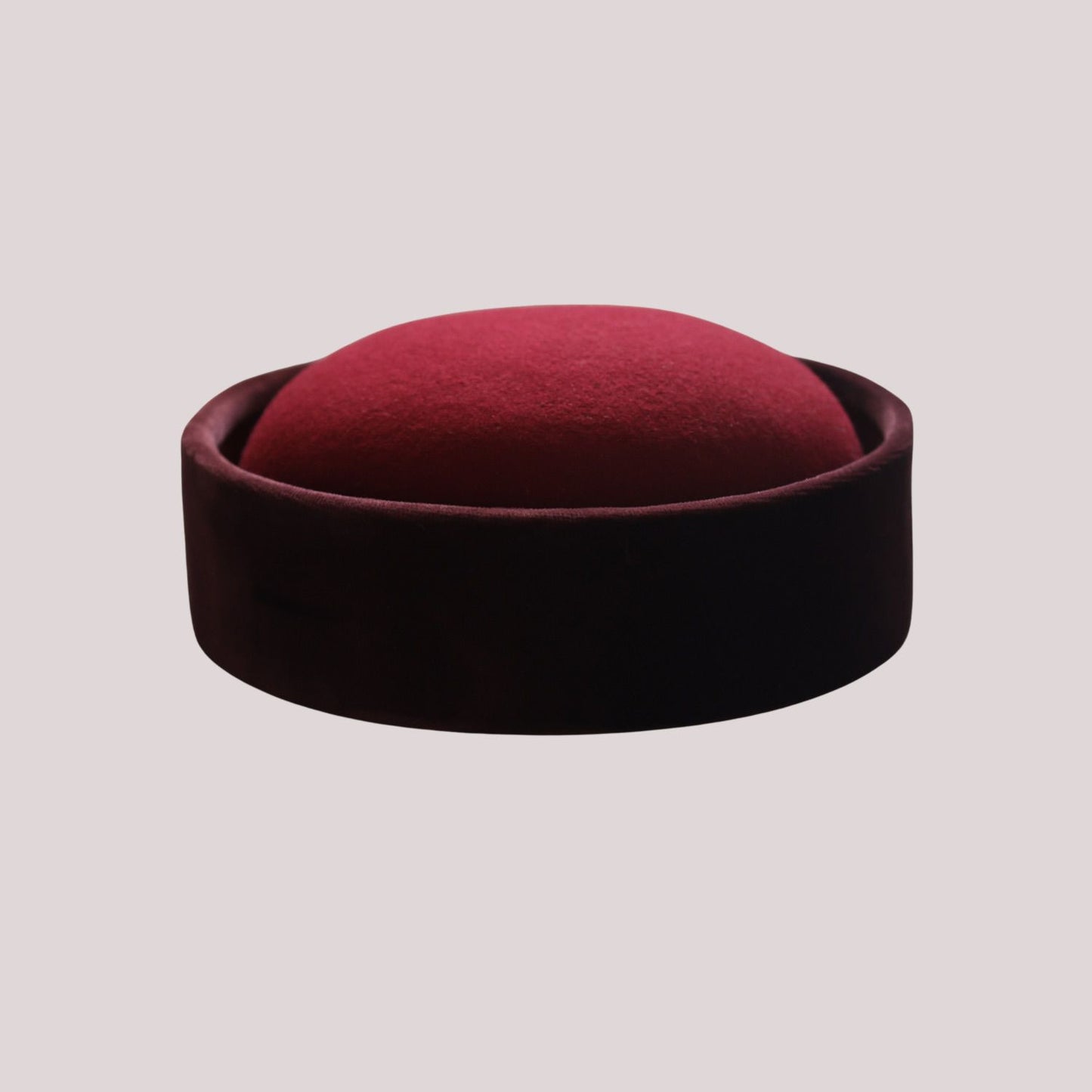 Jacqueline Hat Burgundy