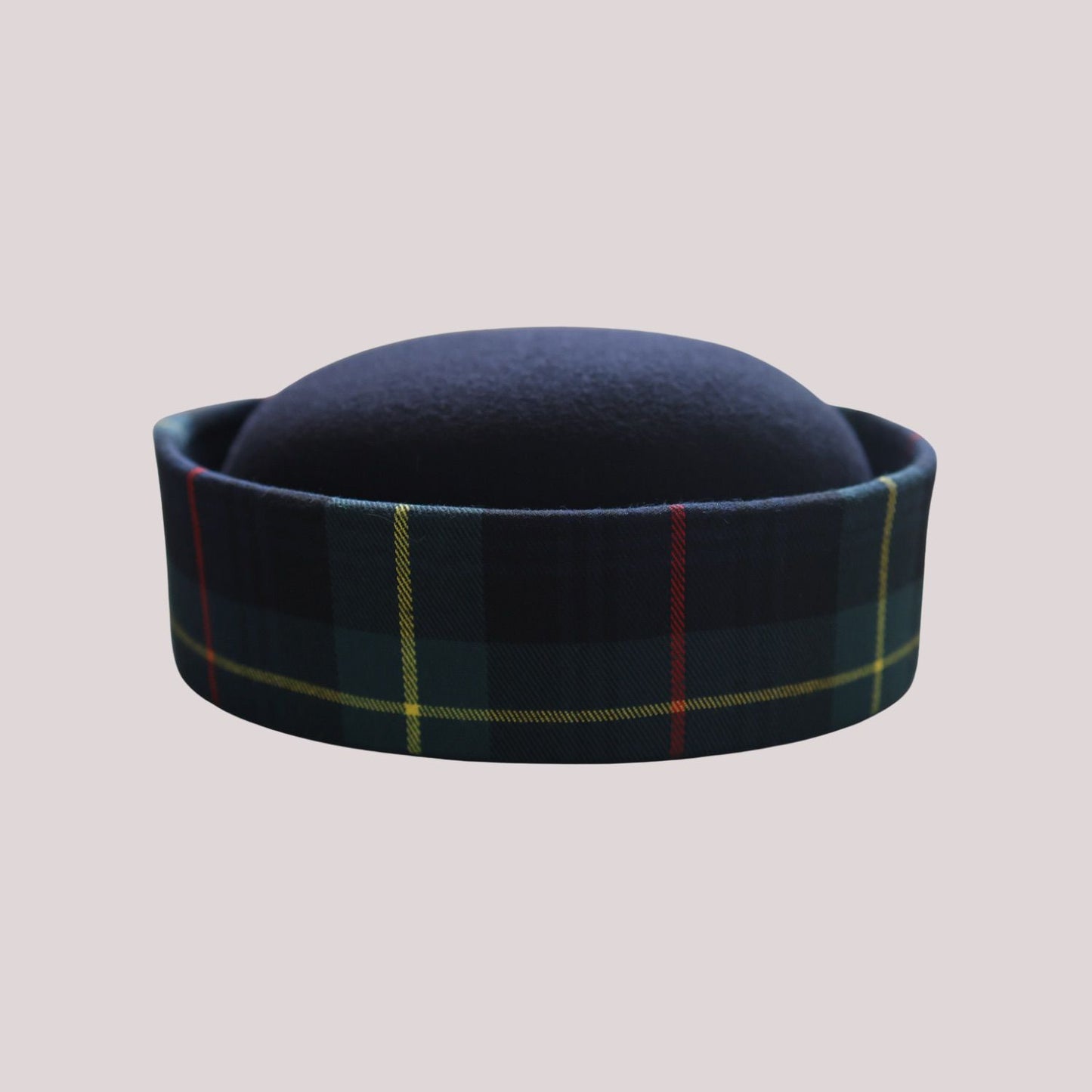 Jacqueline Hat Escocês Azul e Verde