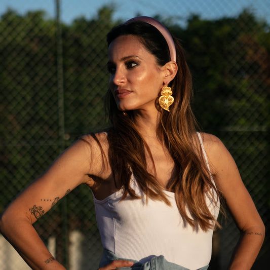 Bandolete Kate Cor-de-Rosa Velho