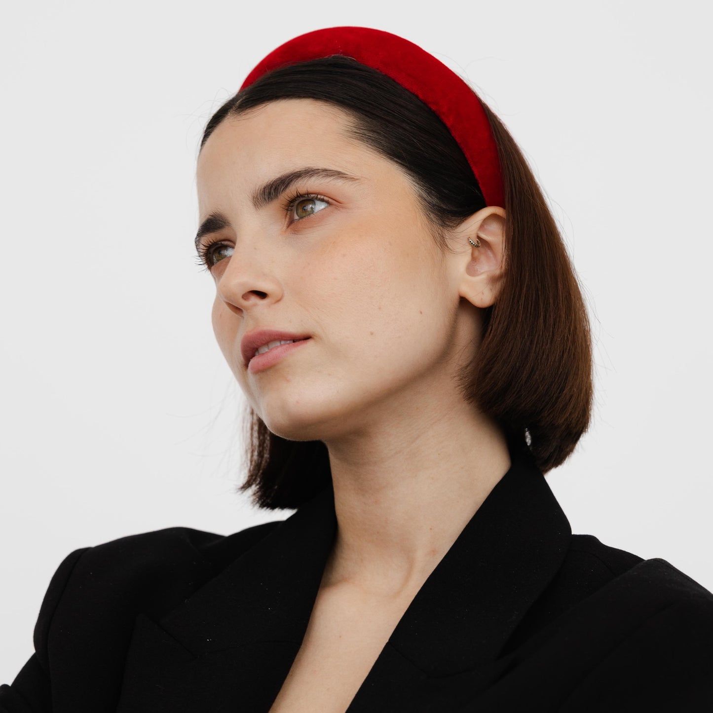 Bandolete Kate em Veludo Encarnado