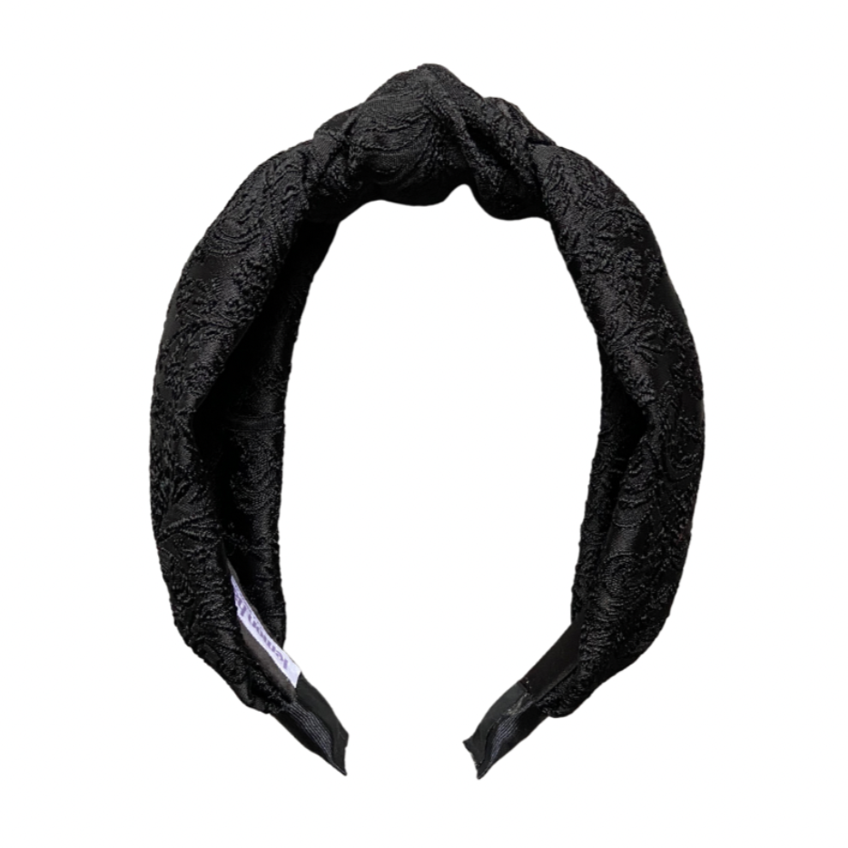 Bandolete Olívia Jacquard em Preto