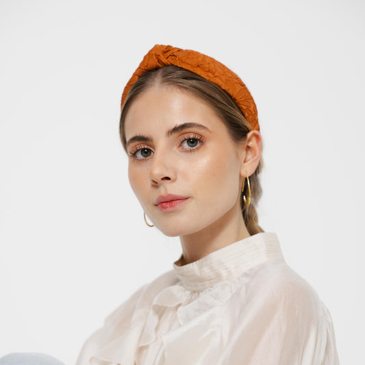 Bandolete Olivia Jacquard Terracota