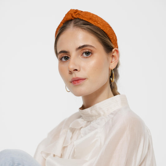 Bandolete Olívia Jacquard em Terracota