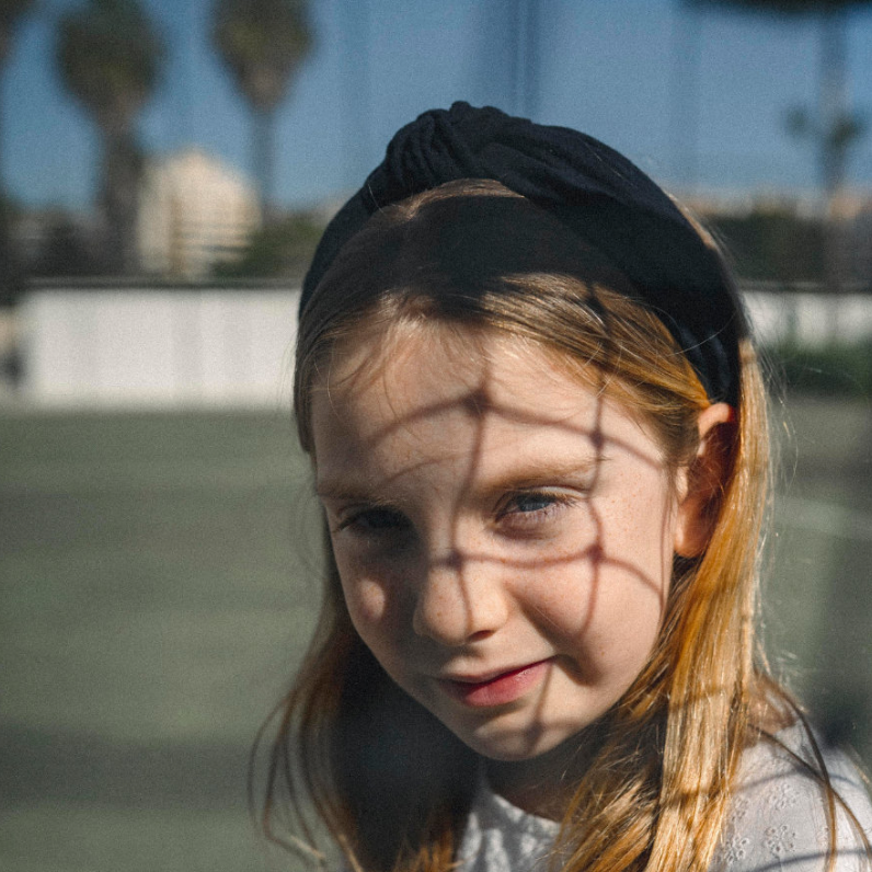Bandolete Olivia Kids em Preto