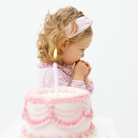 Bandolete Olivia Kids em Cor-de-Rosa Pastel