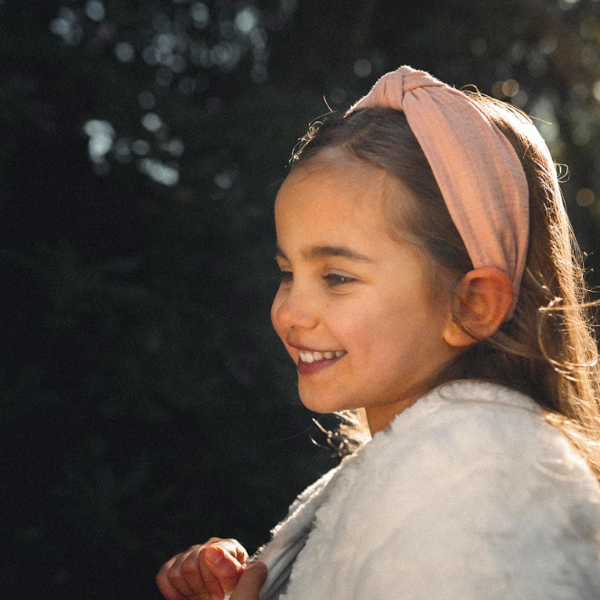 Bandolete Olivia Kids Cor-de-Rosa Pálido