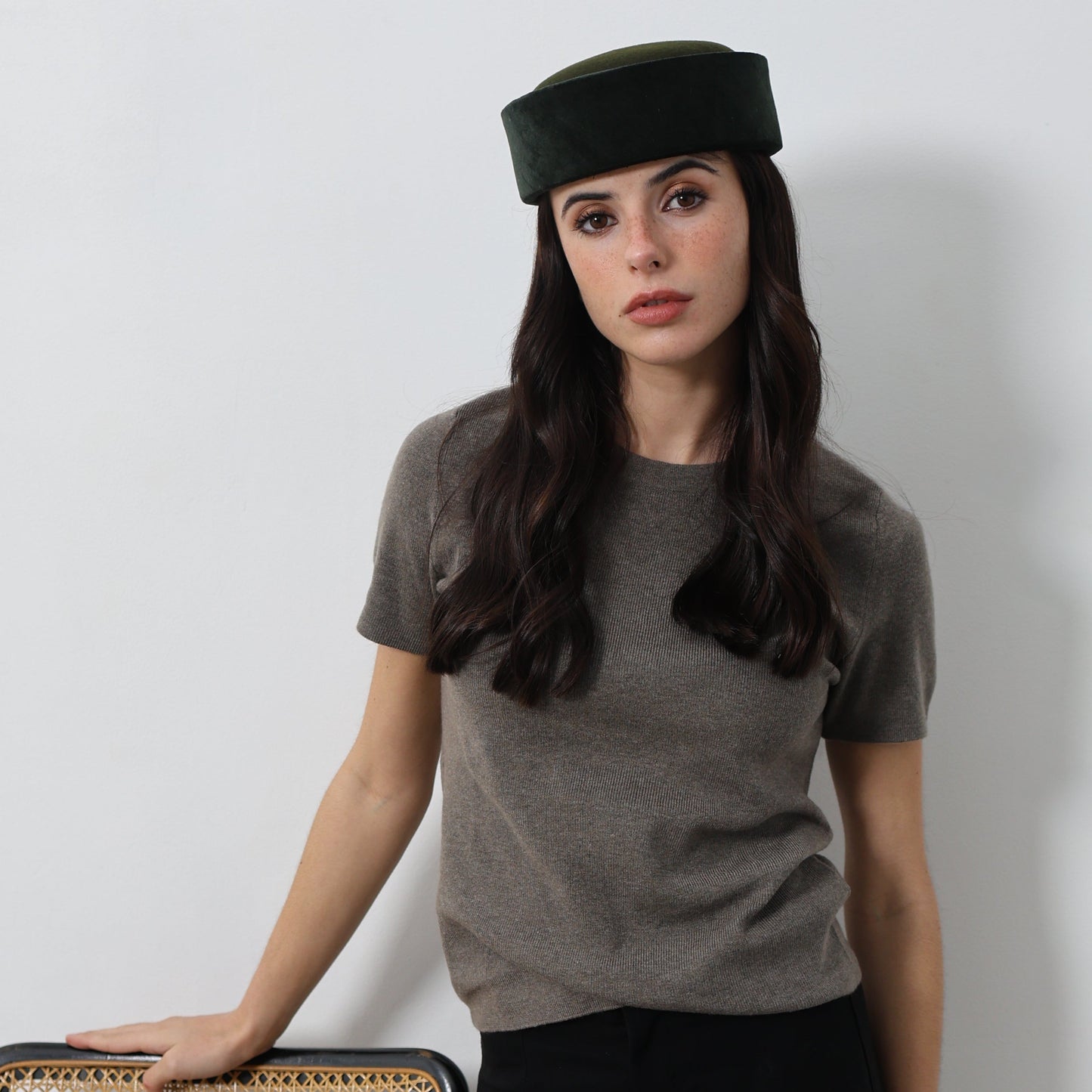 Jacqueline Hat Verde Oliva
