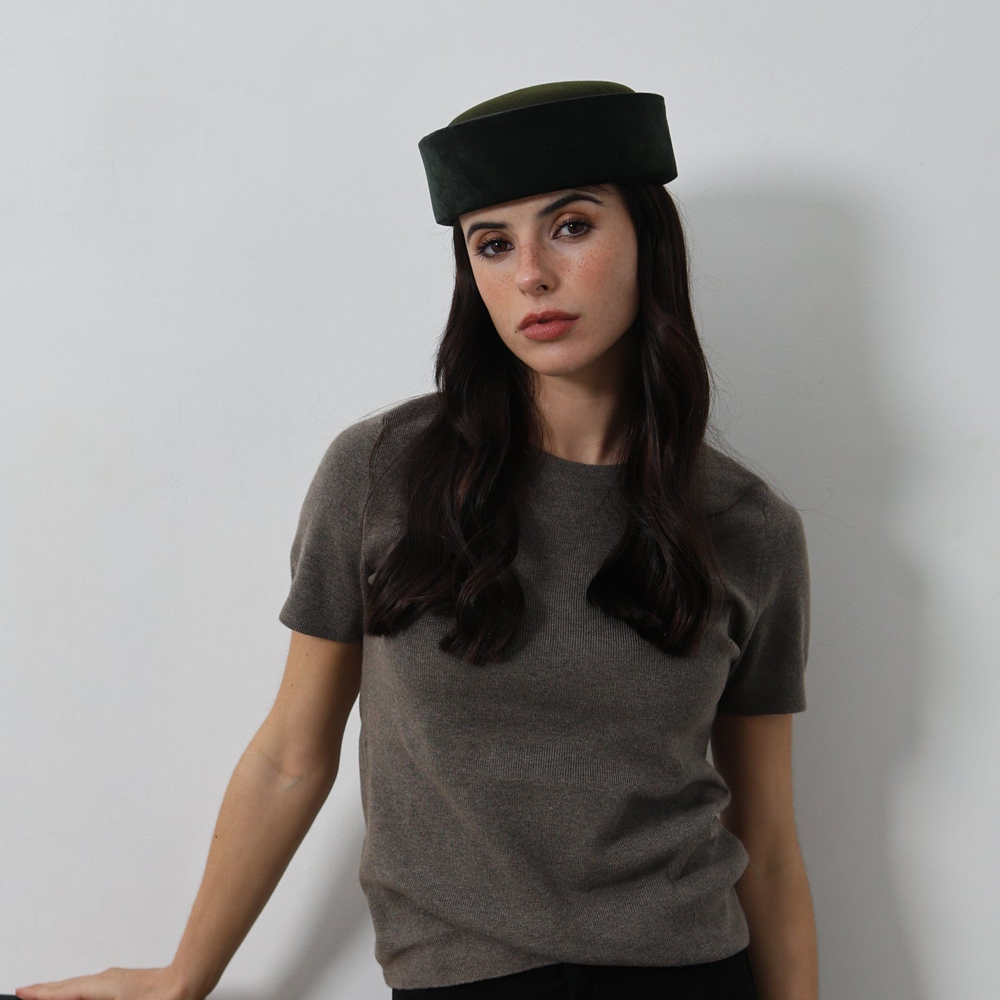 Jacqueline Hat Verde Oliva