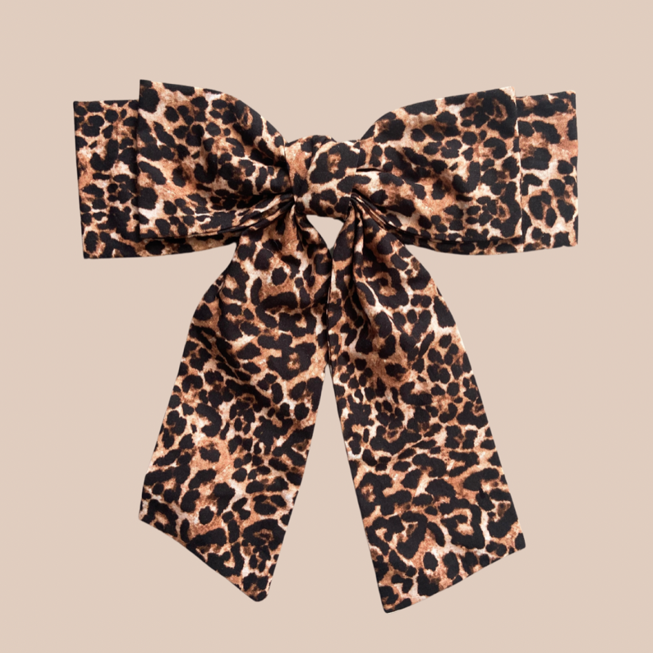 Laço Vitoria em Leopard Print
