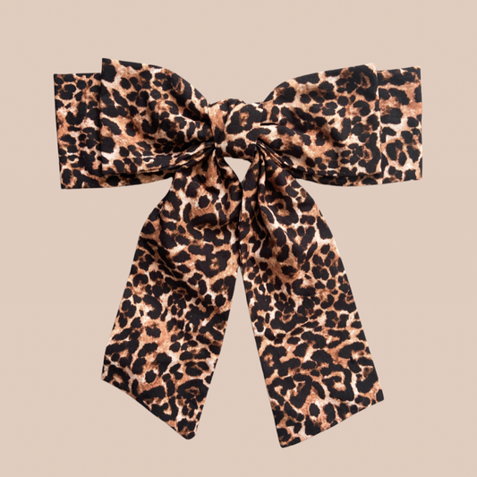 Laço Vitoria em Leopard Print
