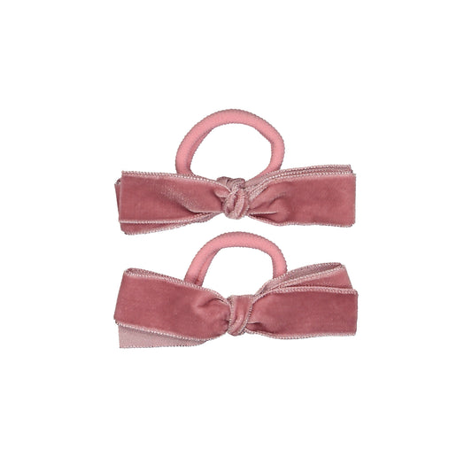 Pack de Laços Veludo Cor-de-Rosa Velho