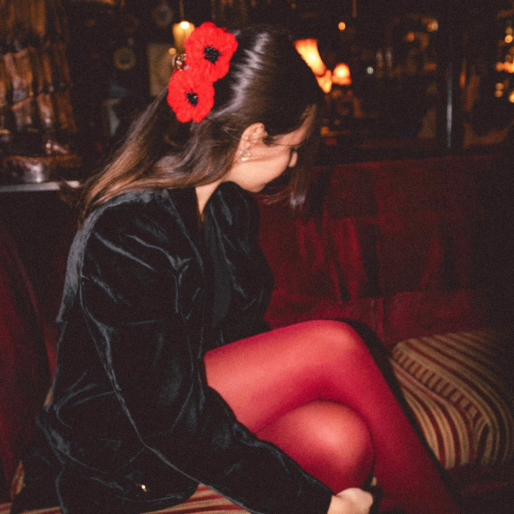 Mola Poppy em Encarnado