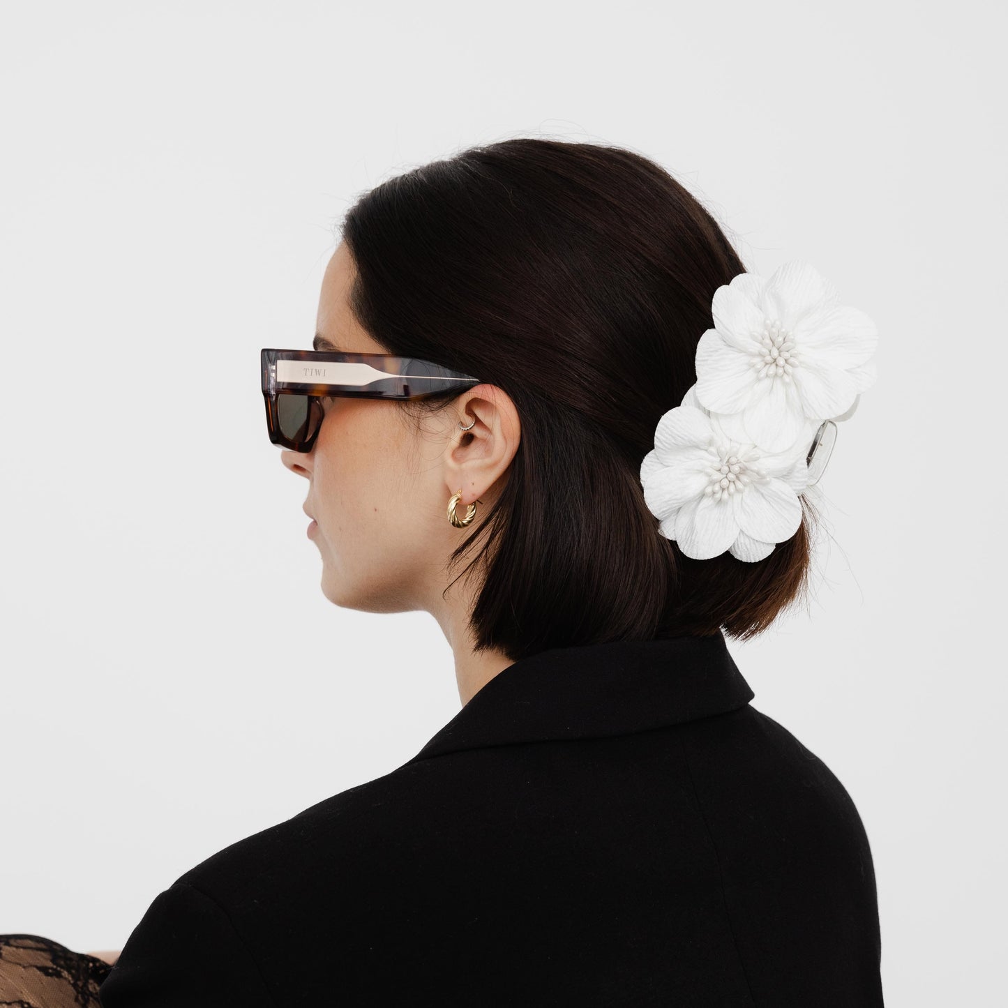 Mola Poppy em Branco