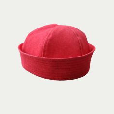 Pipa sailor hat RED denim
