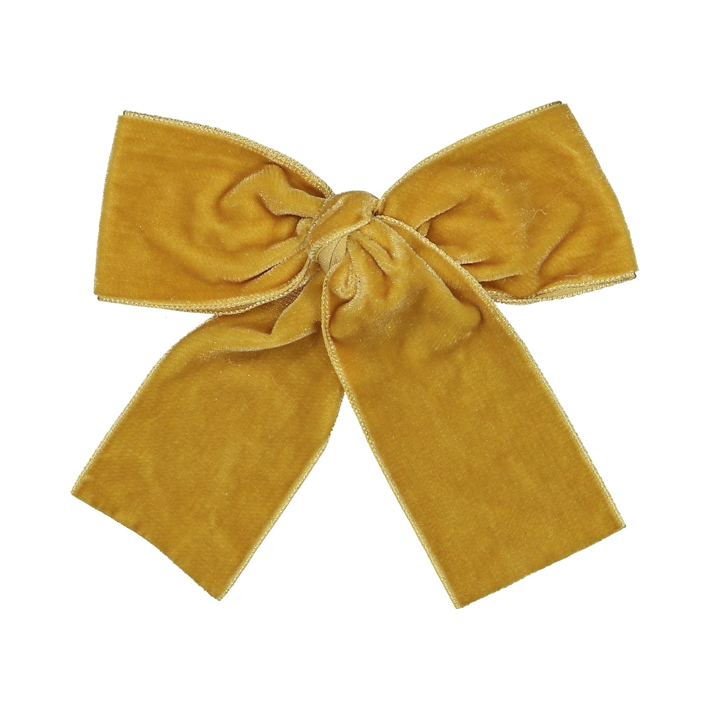 Laço Veludo Amarelo